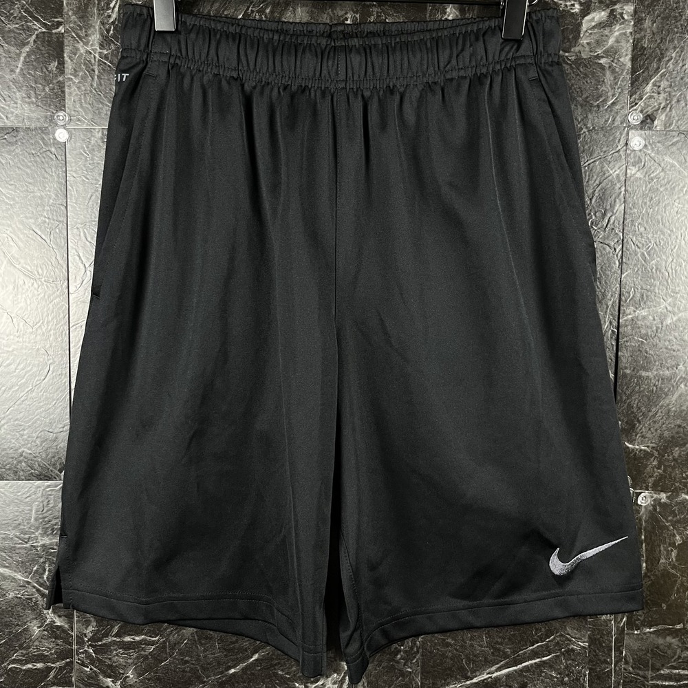 Nike Men's Black Dri-Fit Running Shorts Medium